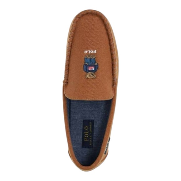 Polo by Ralph Lauren Men's Tan Loafers - Picture 3 of 6
